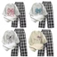 Sét Bộ Quần Kẻ Ống Rộng Caro Đen + Mix áo phông form rộng tay lỡ-SHOPTHUBIO98