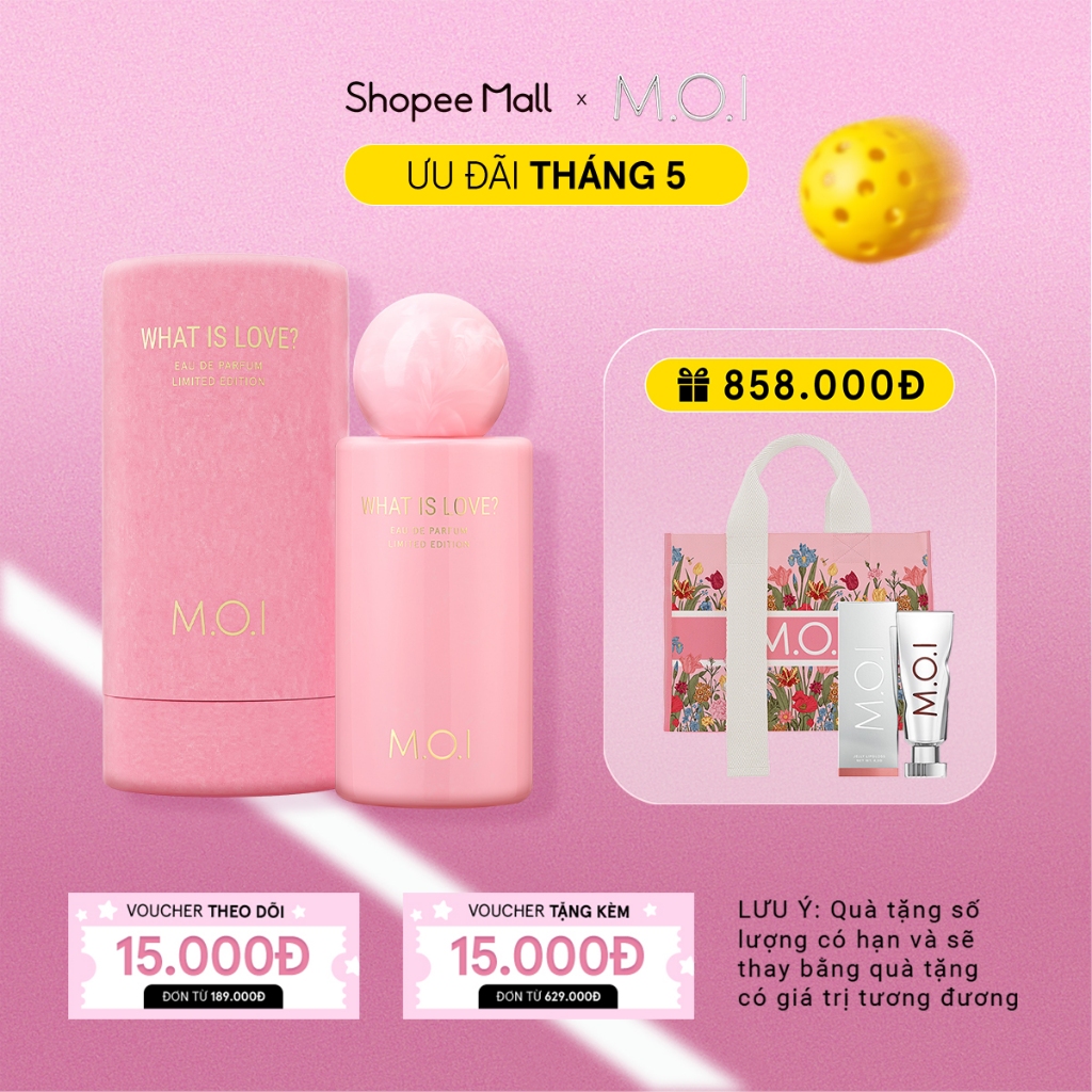 Ảnh Nước hoa cao cấp MOI What Is Love? Phiên bản giới hạn 50ml 1