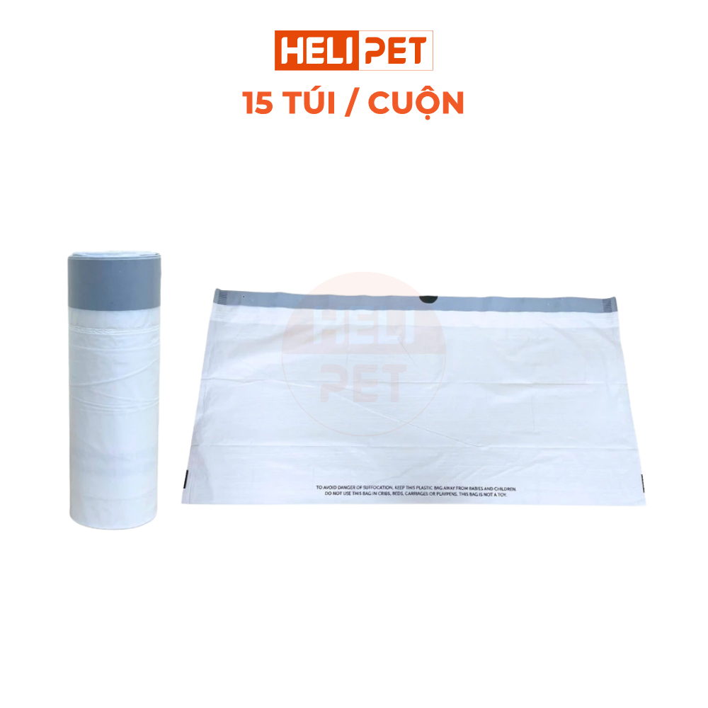 Ảnh Túi Rác PETREE - Dung Tích 8L - Dùng Cho Máy Dọn Vệ Sinh Cho Mèo Tự Động PETREE x HELIPET OPEN TOP 1