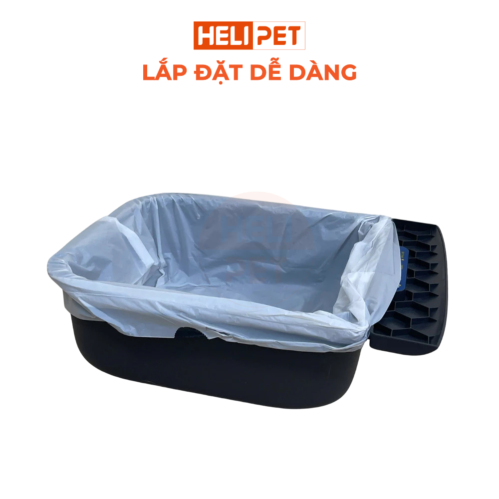 Ảnh Túi Rác PETREE - Dung Tích 8L - Dùng Cho Máy Dọn Vệ Sinh Cho Mèo Tự Động PETREE x HELIPET OPEN TOP 2