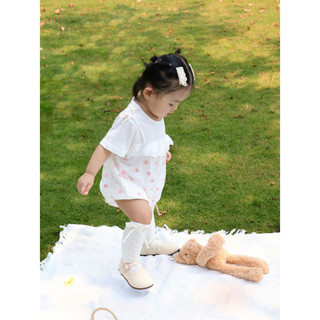 M&B (0-24M) Bộ bodysuit tay ngắn chất 100% cotton thoáng mát, hoạ tiết đáng yêu dành cho bé gái từ 2kg8 đến 13kg6