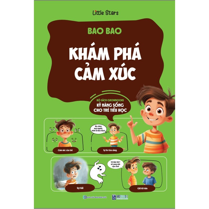 Sách Bao Bao Khám Phá Cảm Xúc - Growbooks - Kỹ Năng Sống Dành Cho Trẻ Tiểu Học