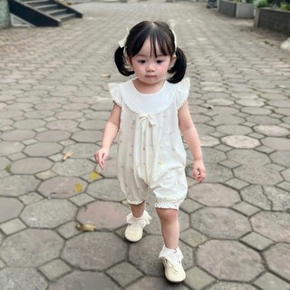 M&B (0-24M) Bộ bodysuit cánh tiên M&B 100% cotton thoáng mát, hoạ tiết đáng yêu dành cho bé gái từ 2kg8 - 13kg6