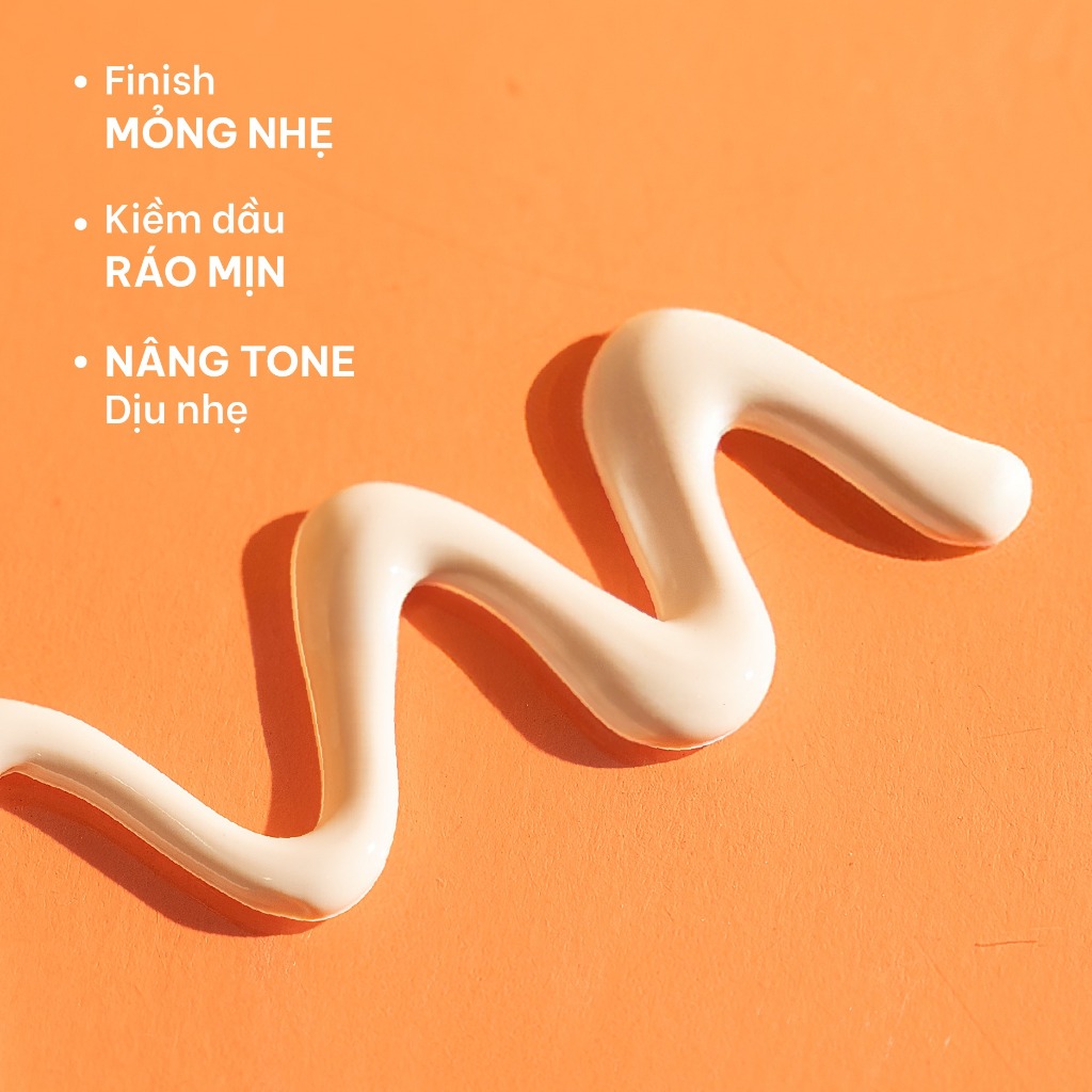 Ảnh Kem Chống Nắng Nâng Tone Thiên Nhiên Thấm Nhanh An Toàn Cho Mọi Loại Da Khô Dầu Hây Hây SPF 40, PA ++ Cỏ Mềm 60g 4