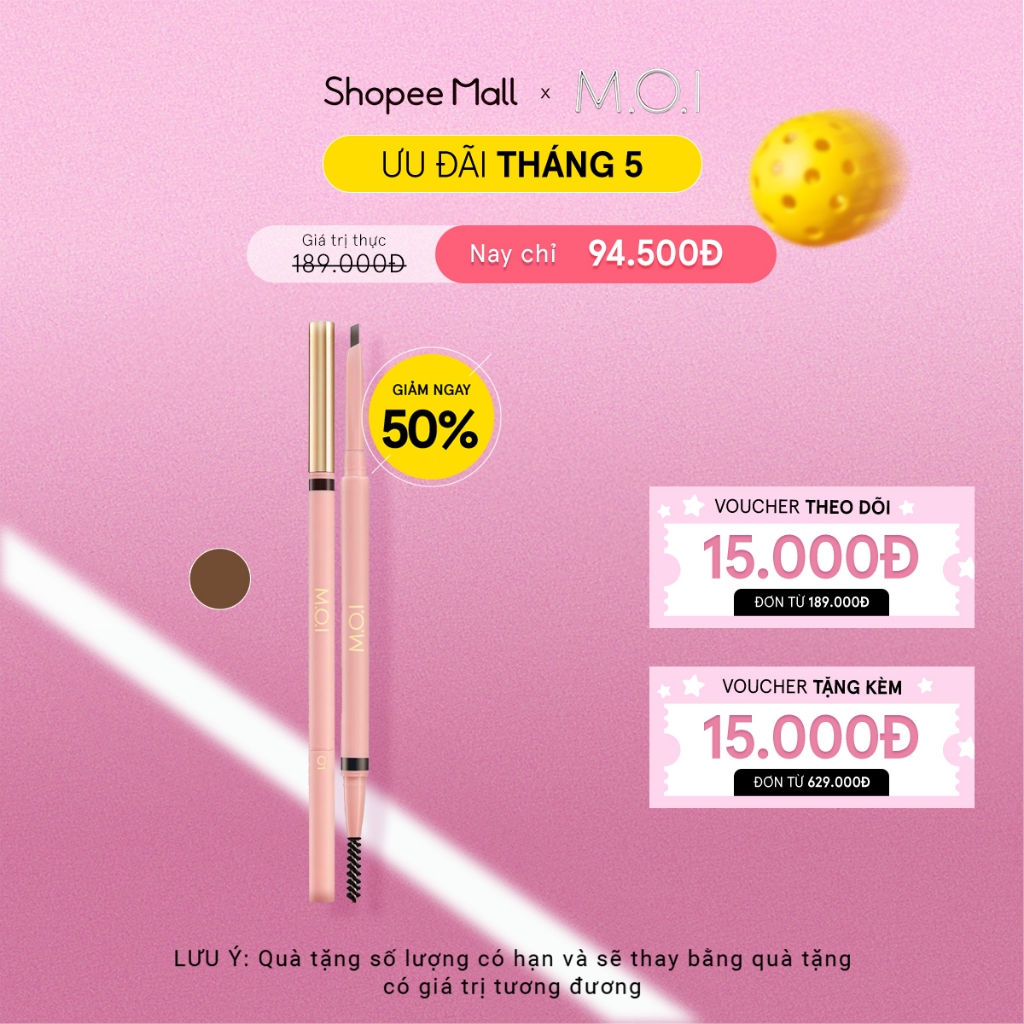 Ảnh Chì kẻ mày MOI Perfect Shape Eyebrow Pencil 1