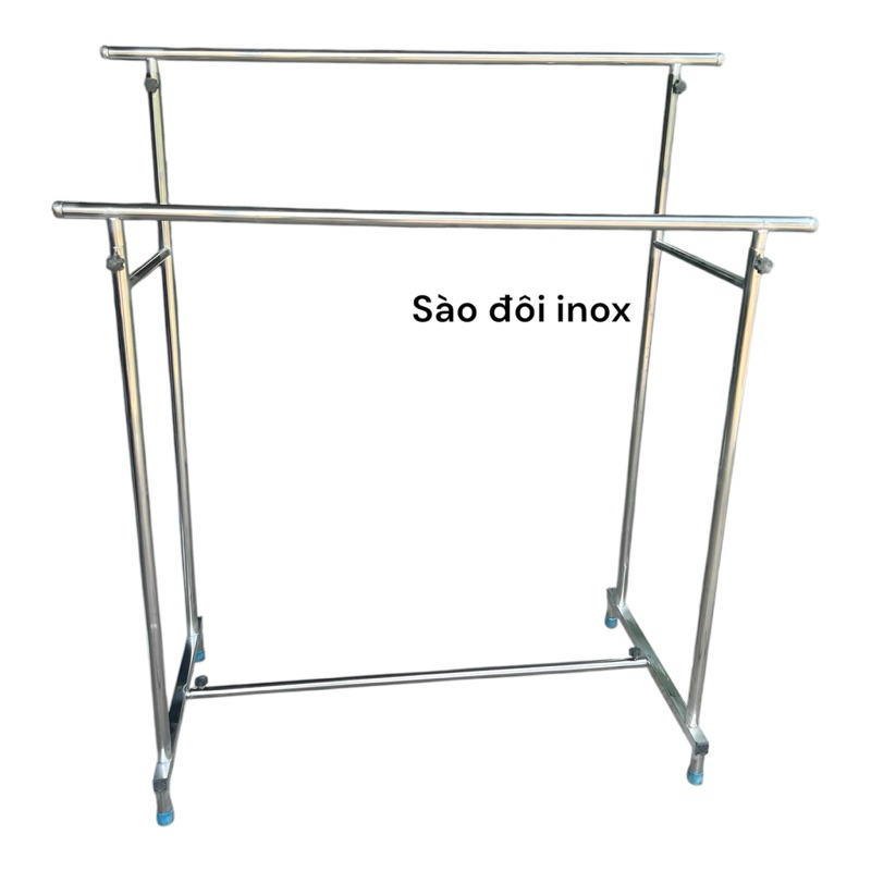 sào đồ đôi inox, sào treo quần áo 2 tầng, giá inox treo đồ | Shopee ...