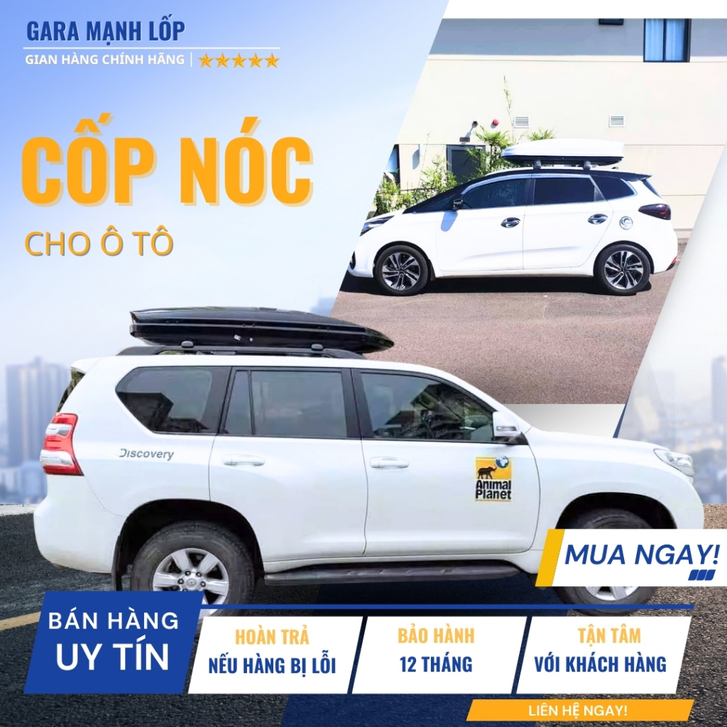 Cốp nóc , hộp đựng đồ hành lý trên nóc xe d…