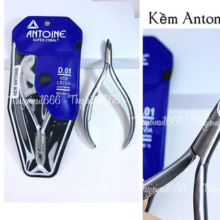 Kềm Cắt Da Inox Cổ Tròn Antony Mũi 16 Không Rỉ Xanh Dương - Dụng Cụ Chăm Sóc Móng Tay Chân Chuyên Nghiệp