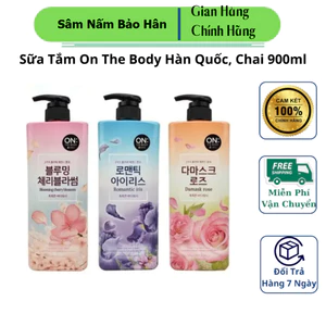 Sữa Tắm On The Body Hàn Quốc, Chai 900ml
