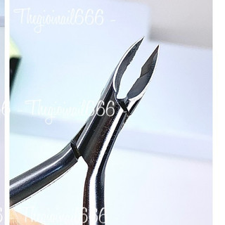 Kềm Cắt Da HG Bạc Bán Nguyệt Mũi 16 Không Gỉ - Dụng Cụ Cắt Tỉa Da Móng Tay Chân Chuyên Nghiệp