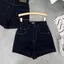 YURI JEAN- (VẢI QC CAO CẤP) Quần Short Jeans Nữ Lưng Cao Basic Viền Túi Màu Xanh (Mã 73)