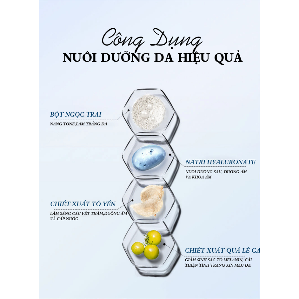 Kem Lazy nâng tone sáng da HEXZE 50ml