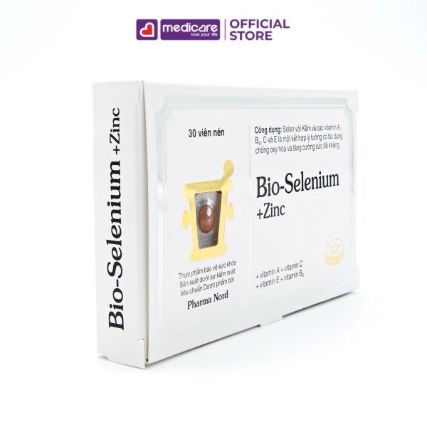 Viên uống PHARMA NORD Bio Selenium ZinC tăng sức đề kháng 30 viên