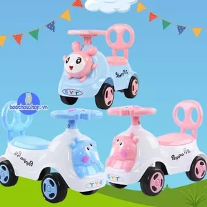 💥FREESHIP💥XE CHÒI CHÂN THỎ, XE CHÒI CHÂN KHỦNG LONG CUTE CHO BÉ YÊU CÓ CỐP CHO BÉ