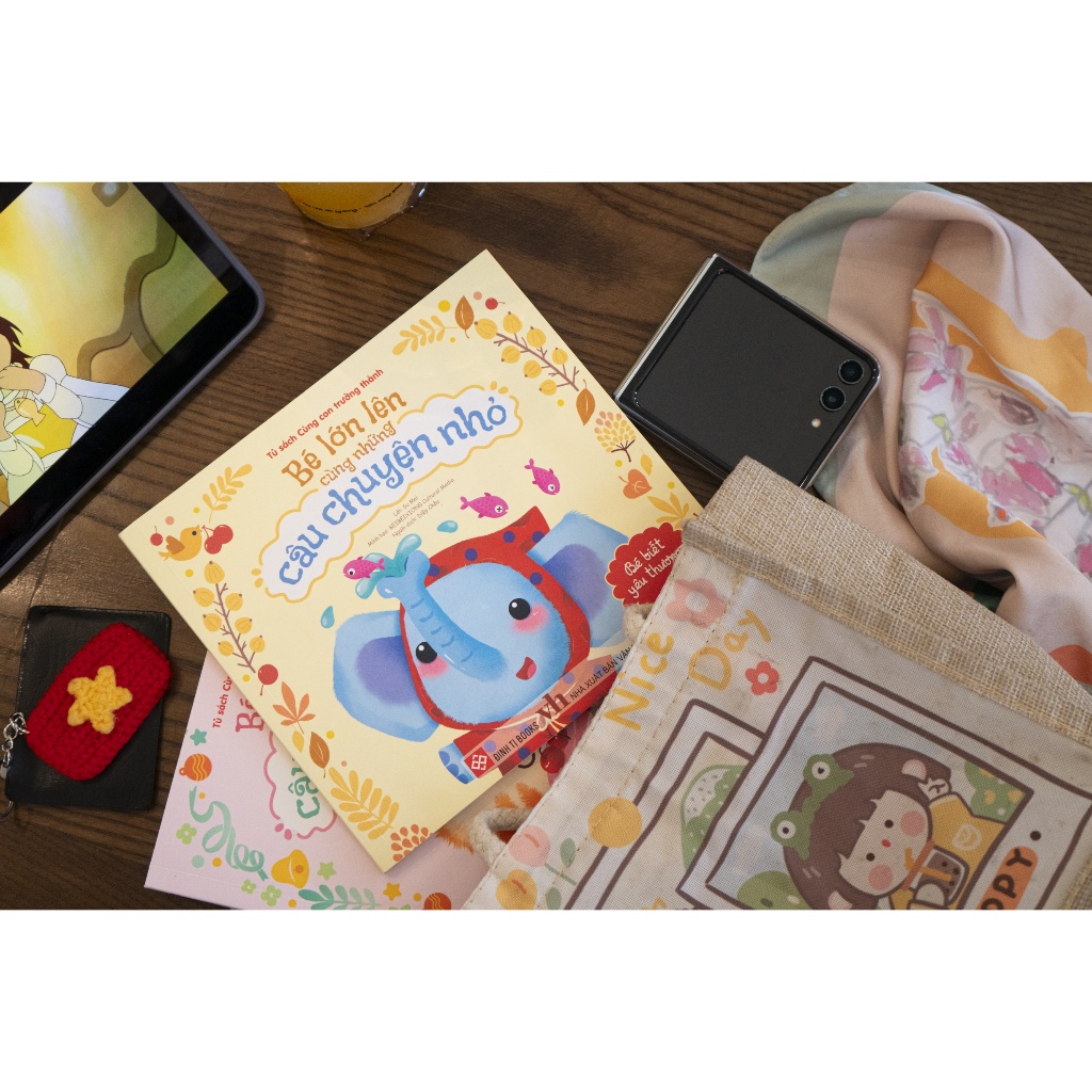 Ảnh Sách - Bé lớn lên cùng những câu chuyện nhỏ - Đinh Tị Books 2