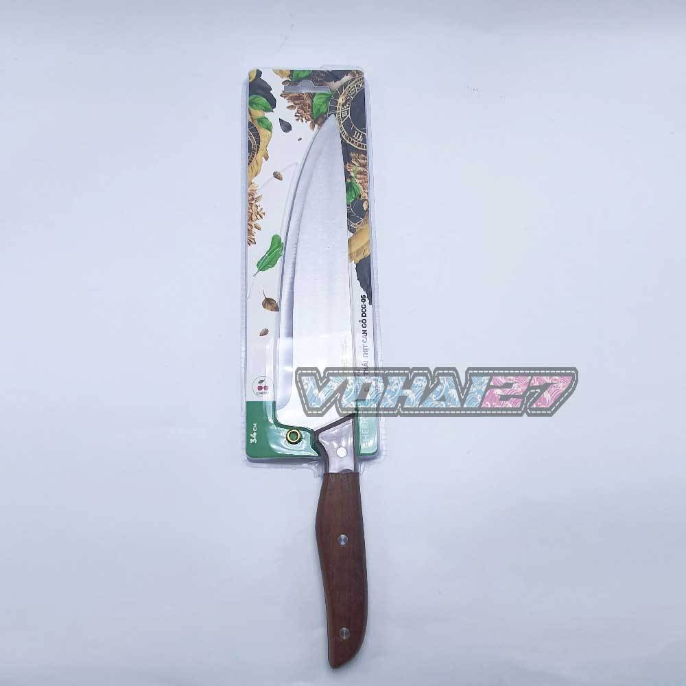 Dao nhà bếp Cherry - Dao thái cán gỗ lưỡi dao siêu bén