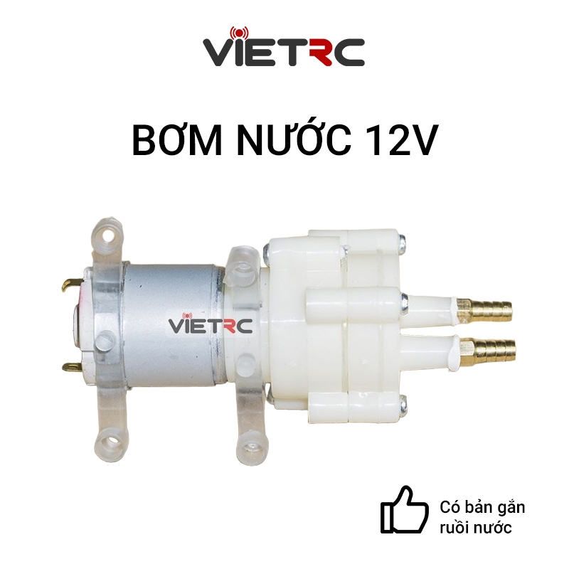 Bơm nước 5v đến 12v mini R365 / R385 lưu lượng 1.5-2L/phút | Shopee ...