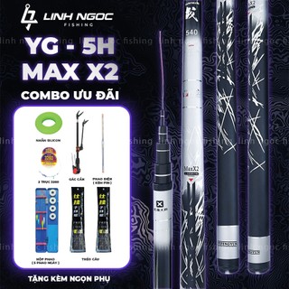 Cần Cây Tay YG Max 2 F1 5H Chuyên Rô Riếc Chép Chịu Tải Cao Dòng Giữ Cá Cao