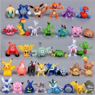Túi Mù Blind Box mô hình Pokemon ngẫu nhiên trong 144 mẫu size to 3-5cm HT Toys