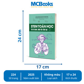 Sách - STEM Dành Cho Học Sinh - Phát Triển Tư Duy Logic, Khám Phá Khoa Học - MCBooks Chính Hãng