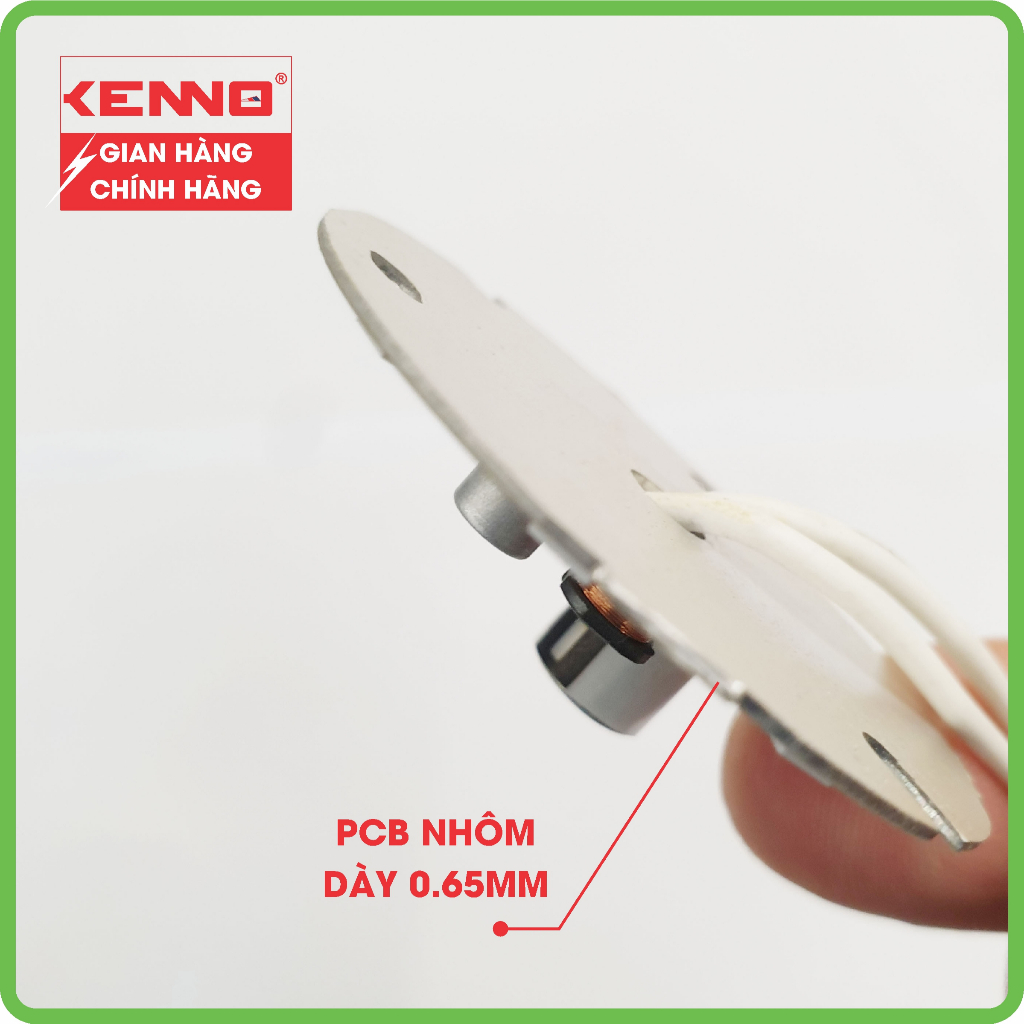Combo 2 thùng âm trần nhôm đúc KENNO ATSMD đường kính lỗ khoét 90mm ánh sáng trắng, vàng, 3 chế độ, siêu sáng (108 quả)