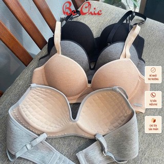 [TĂNG SIZE] Áo lót Nữ A 258 đệm mỏng massage nâng ngực chống xệ ôm vòng ngực tròn đẹp tự nhiên BC CHIC