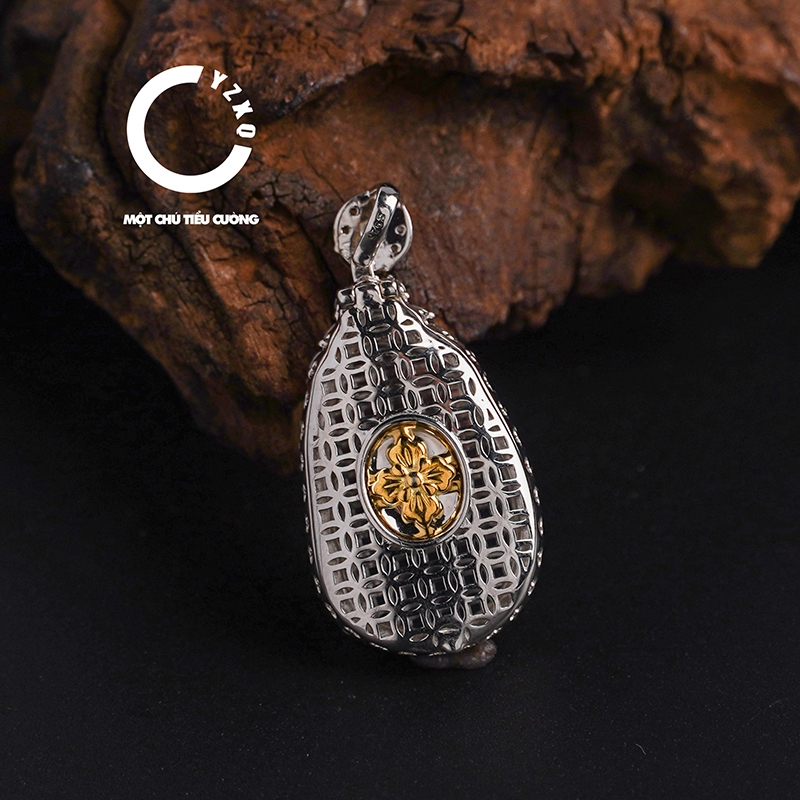 Mặt Dây Chuyền Như Ý Ngọc Phỉ Thúy Guatemala YZXQ - Mã D56A