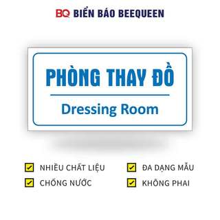 Biển báo PHÒNG THAY ĐỒ n262