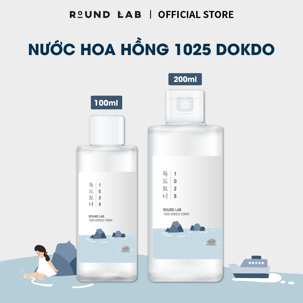 Ảnh Nước hoa hồng Round Lab 1025 Dokdo Toner bổ sung độ ẩm làm dịu da 2