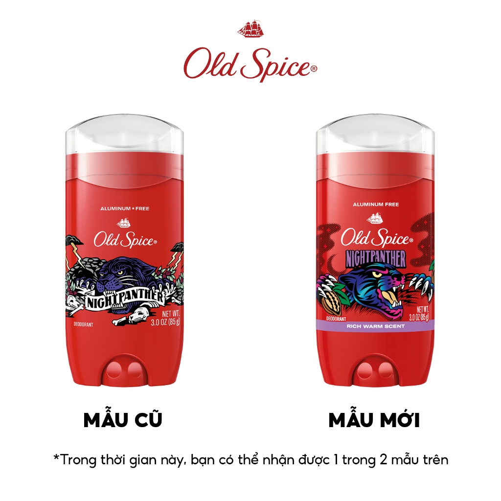 Ảnh Sáp Khử Mùi Old Spice nhiều mùi hương 85g (Sáp xanh) 2