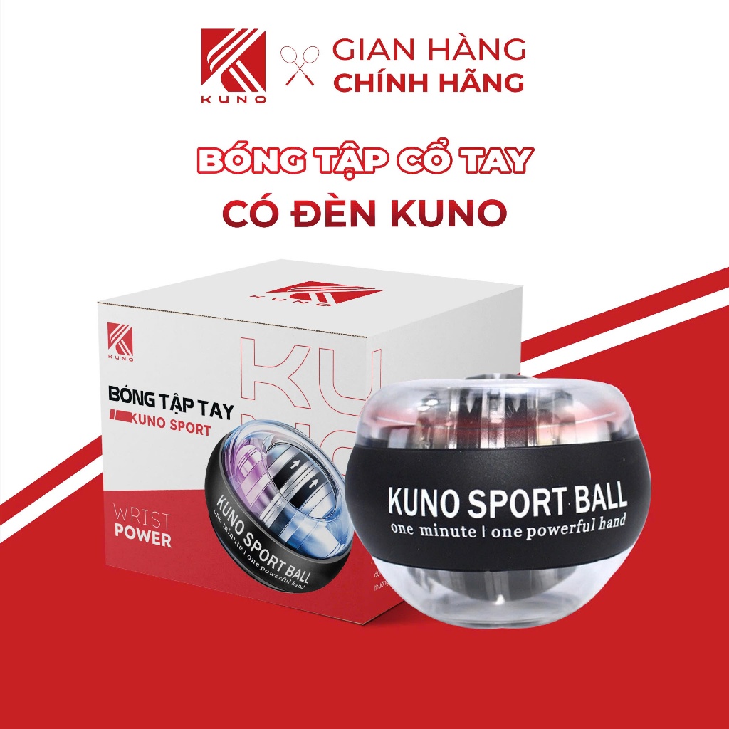 Ảnh Bóng tập cổ tay KUNO BALL quả cầu tập tay tự khởi động hỗ trợ tập luyện tăng sức mạnh cổ tay, cánh tay, chơi thể thao 1