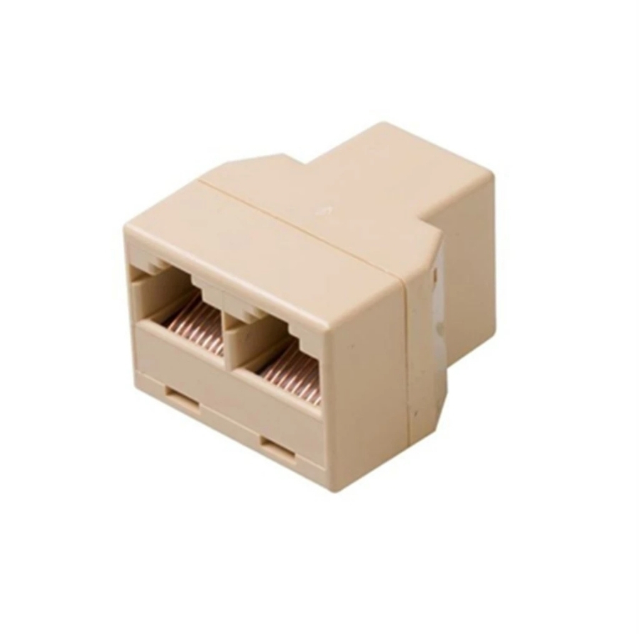 Đầu nối mạng Đầu chia mạng LAN 1 RA 2 RJ45 thiết kế nhỏ gọn dễ dàng kết nối internet