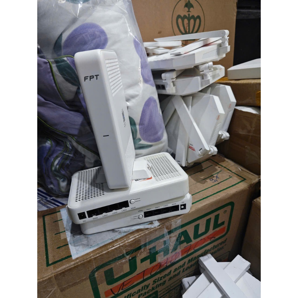 Modem FPT AX3000cv2, wifi 6 đã qua sử dụng, hỗ trợ mesh không dây ...