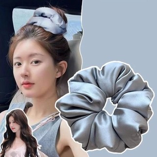 IK Cột Tóc Buộc Tóc Scrunchies Hoa, Ren Loại Lớn Sang Chảnh Xinh Xắn K260
