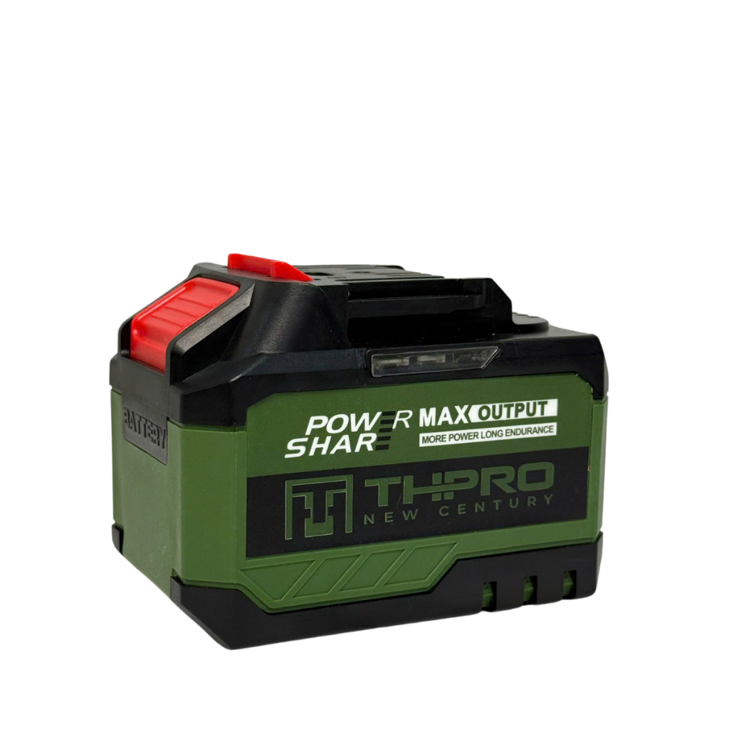 Pin 15cell THPRO Có Đèn Báo Dung Lượng , Vỏ ABS Chống Sốc Chống Va Đập Chân Pin Phổ Thông