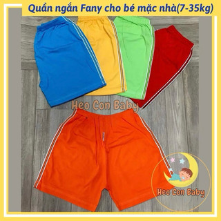 Quần ngắn cho bé mặc nhà (7-35kg) / Quần đùi màu Fany mặc mát vải mềm (Đi chơi - đi học - ở nhà)
