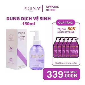 Dung Dịch Vệ Sinh Phụ Nữ Pigina 150ml - Làm Sạch Dịu Nhẹ, Cân Bằng pH Giảm Mùi Hôi - Hàn Quốc