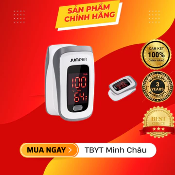 Máy Đo Nồng Độ Oxy SpO2 Kẹp Ngón Tay Jumper – Đo Chính Xác, Nhỏ Gọn, Dễ Dùng