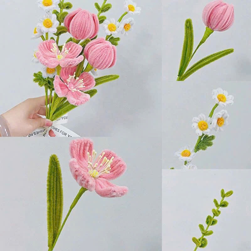 NHỤY HOA BỘT LÀM HOA KẼM NHUNG, KẼM NHUNG HANDMADE