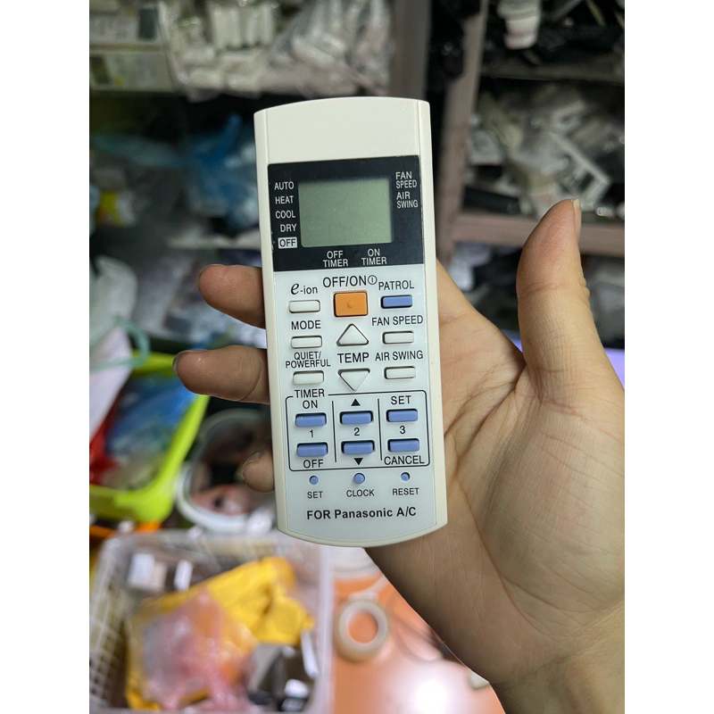 điều khiển điều hòa Panasonic đủ tính năng chính hãng zin máy mới