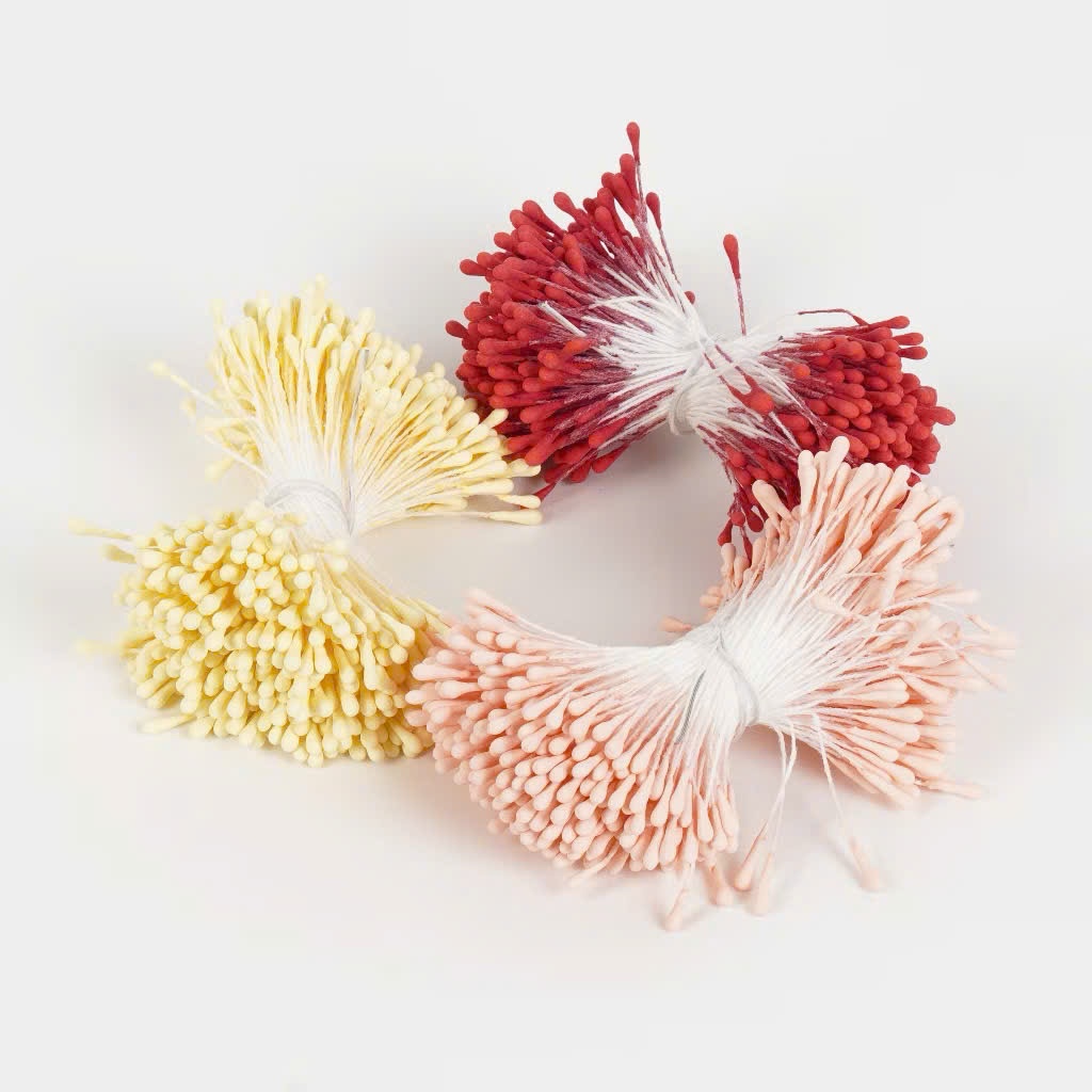 NHỤY HOA BỘT LÀM HOA KẼM NHUNG, KẼM NHUNG HANDMADE