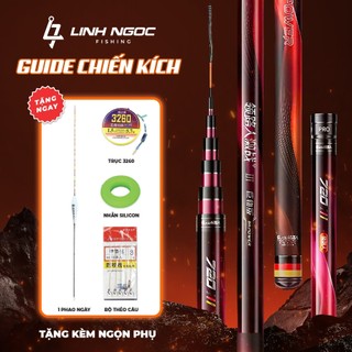 Cần câu đài Guide Chiến Kích Pro 8H - 19i Bản Săn Hàng Chịu Tải Cao Bo Dòng Giữ Cá Tốt