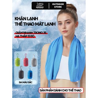 Khăn lạnh thể thao cao cấp giảm nhanh nhiệt độ nhanh khô dành tập gym chạy bộ leo núi thể thao ngoài trời