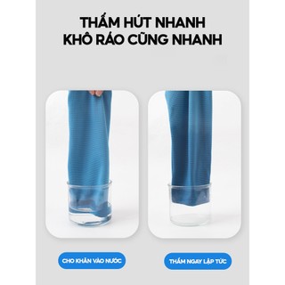 Khăn lạnh thể thao cao cấp giảm nhanh nhiệt độ nhanh khô dành tập gym chạy bộ leo núi thể thao ngoài trời