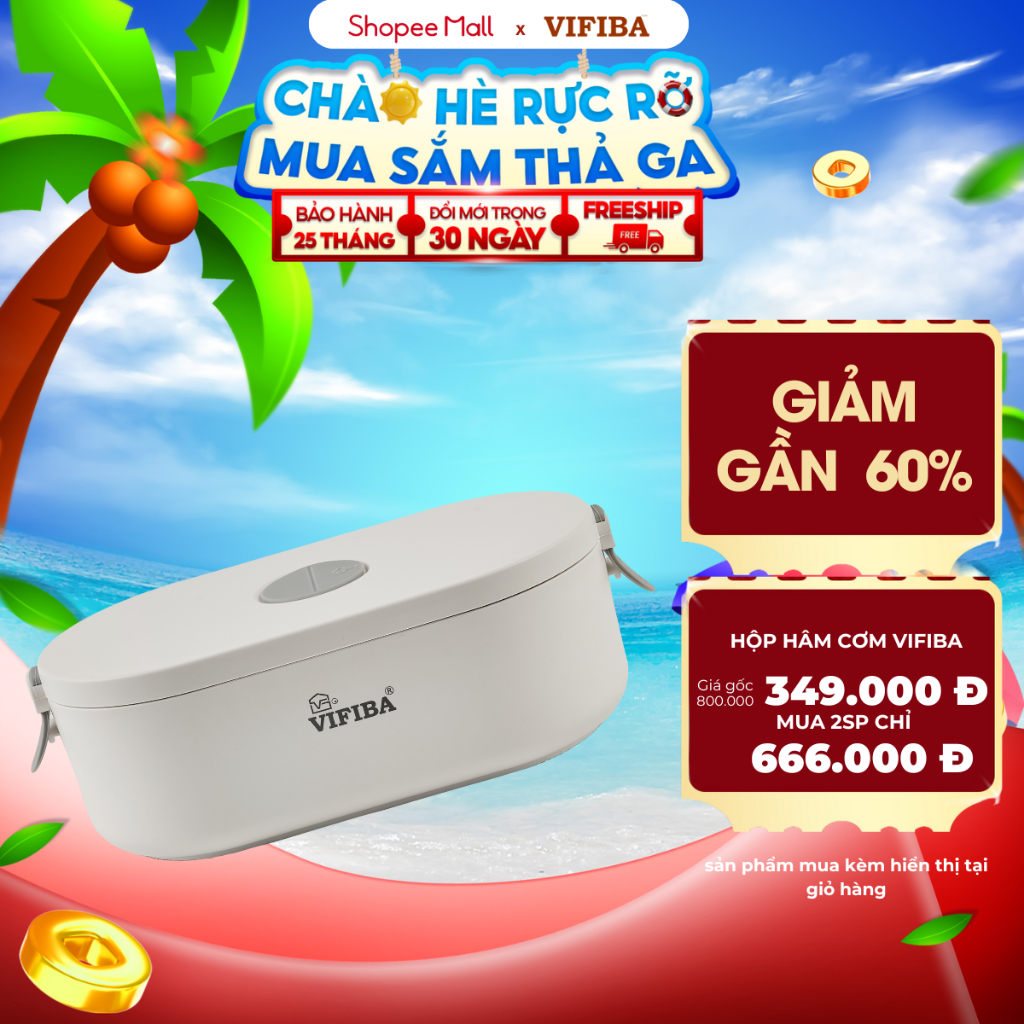 Review Hộp Cơm Cắm Điện VIFIBA: Hâm Nóng Nhanh, Giữ Nhiệt Lâu, Bữa Trưa Văn Phòng Hoàn Hảo