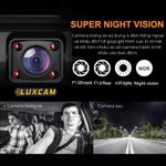 (3 Mắt Cao Cấp) Camera hành trình ô tô TAXI MAX, Tích Hợp GPS, Độ phân dải 4K + 1080P + 1080P, Bảo hành 2 năm | LUXCAM — ảnh 8