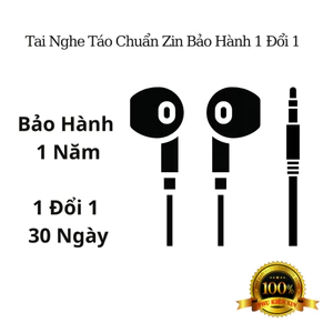 Tai Nghe Jack 3.5 Zin Bóc Máy 6 , 6s - Chuẩn Tai Zin Bảo Hành 12 Tháng