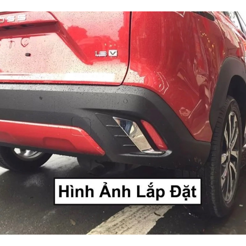 Ốp đèn gầm trước và sau xe Toyota Corolla cross 2020-2024 hàng cao cấp