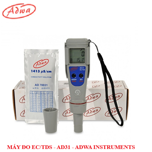 Máy Đo Ec/Tds/ Nhiệt Độ của nước, Mã hàng: AD31, thương hiệu: ADwa ...