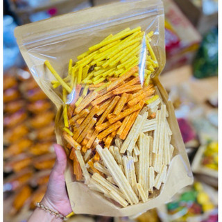 THUYTIENFOOD Combo Snack Khoai Tây Mix 3 Vị Túi 500gr – Ăn Vặt Giòn Rụm – Nhiều Vị Ngon Hấp Dẫn